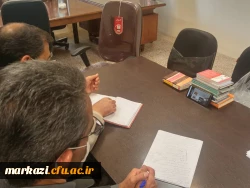 جلسه حوزه معاونت دانشجویی با اعضای شورای صنفی رفاهی پردیس شهید باهنر برگزار شد 4