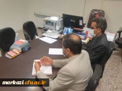 جلسه حوزه معاونت دانشجویی با اعضای شورای صنفی رفاهی پردیس شهید باهنر برگزار شد 5