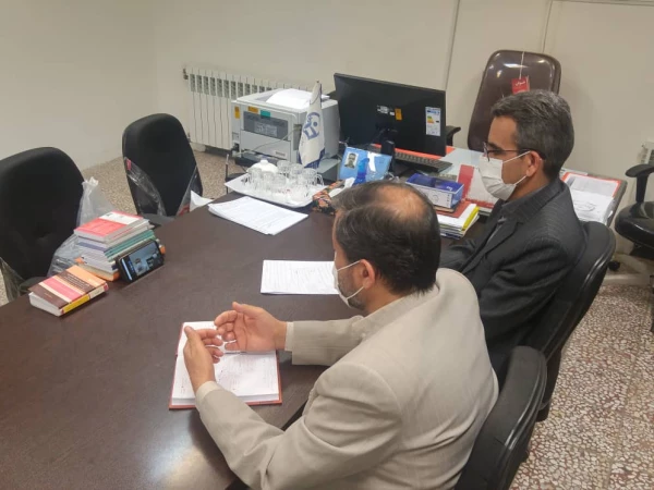 جلسه حوزه معاونت دانشجویی با اعضای شورای صنفی رفاهی پردیس شهید باهنر برگزار شد 5