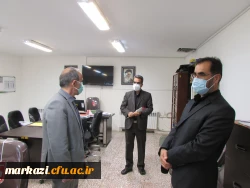 اهدای گل به همکاران در دانشگاه فرهنگیان استان مرکزی 9