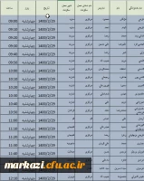 جدول زمانبندی