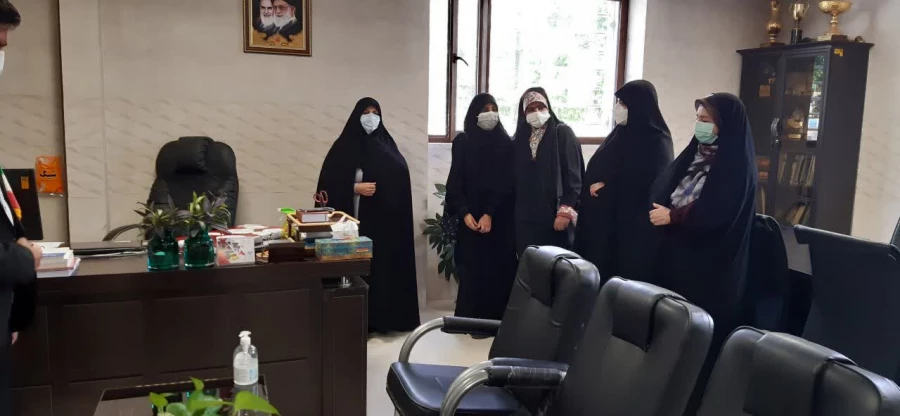 دیدار مسئولین بسیج پردیس های استان با سرپرست پردیس حضرت زینب کبری 3