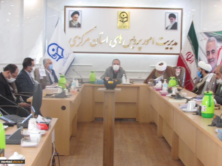 اولین جلسه شورای اقامه نمازدانشگاه فرهنگیان استان مرکزی برگزار شد 5