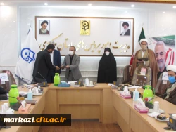 اولین جلسه شورای اقامه نمازدانشگاه فرهنگیان استان مرکزی برگزار شد 8
