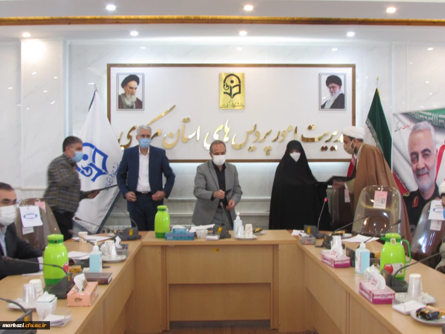 اولین جلسه شورای اقامه نمازدانشگاه فرهنگیان استان مرکزی برگزار شد 9