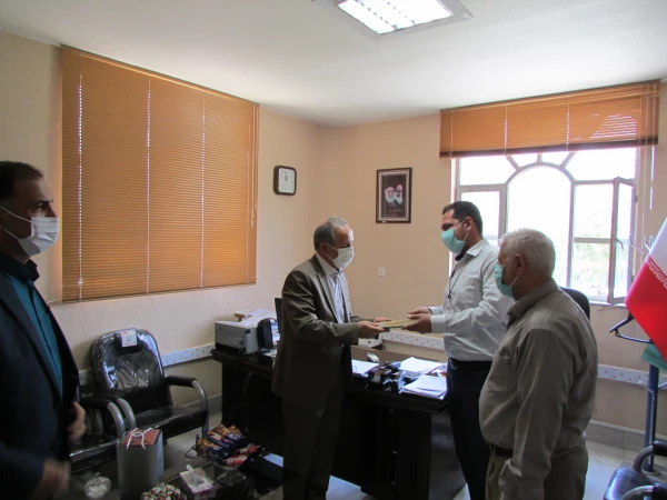 تقدیر سرپرست دانشگاه فرهنگیان استان از رئیس سازمان عمران شهرداری کلانشهر اراک 4
