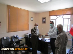 تقدیر سرپرست دانشگاه فرهنگیان استان از رئیس سازمان عمران شهرداری کلانشهر اراک 5