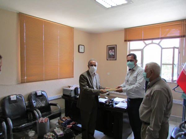 تقدیر سرپرست دانشگاه فرهنگیان استان از رئیس سازمان عمران شهرداری کلانشهر اراک 5