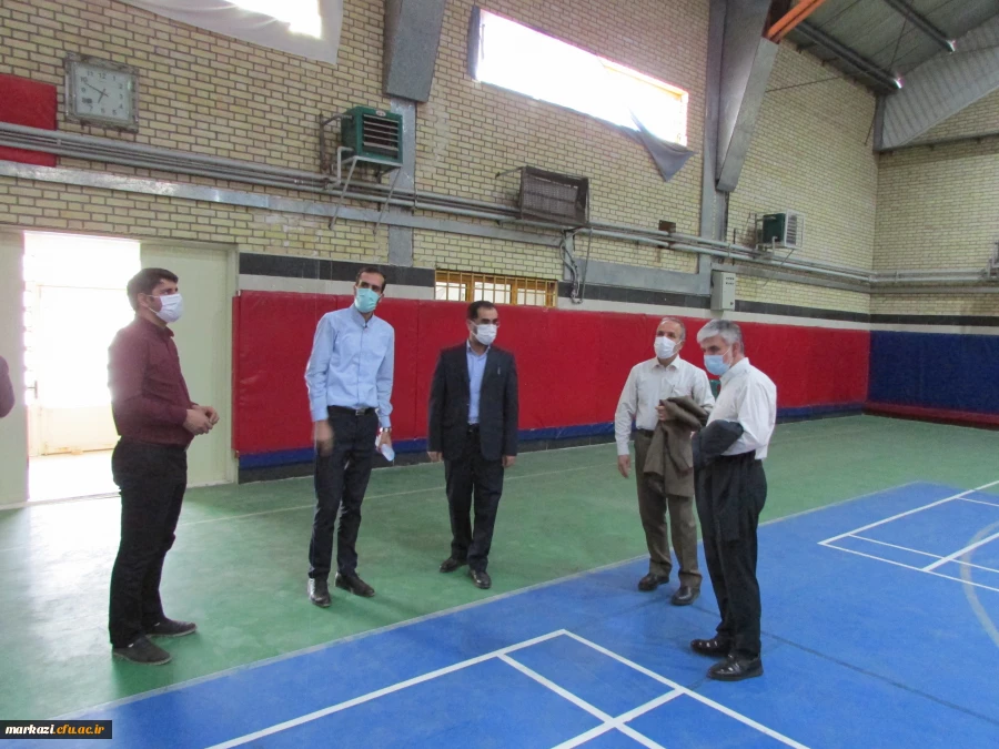 بازدید معاون آموزشی و تحصیلات تکمیلی دانشگاه فرهنگیان از پردیس های دانشگاه فرهنگیان استان مرکزی 4