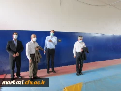 بازدید معاون آموزشی و تحصیلات تکمیلی دانشگاه فرهنگیان از پردیس های دانشگاه فرهنگیان استان مرکزی 5