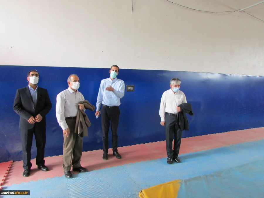 بازدید معاون آموزشی و تحصیلات تکمیلی دانشگاه فرهنگیان از پردیس های دانشگاه فرهنگیان استان مرکزی 5