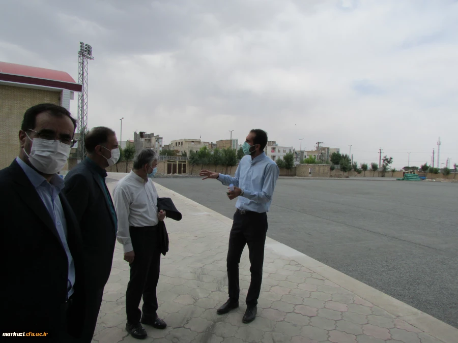 بازدید معاون آموزشی و تحصیلات تکمیلی دانشگاه فرهنگیان از پردیس های دانشگاه فرهنگیان استان مرکزی 6