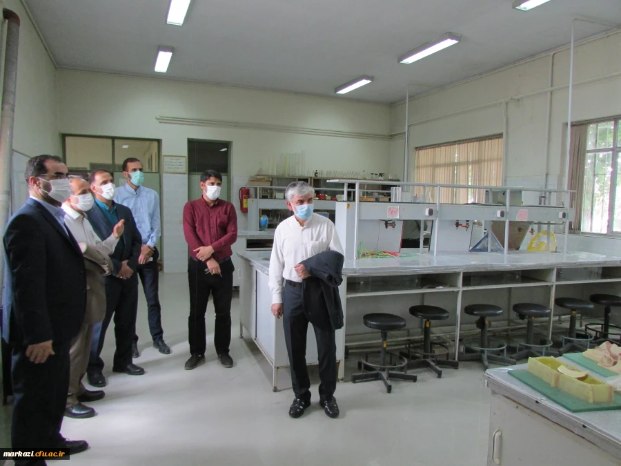 بازدید معاون آموزشی و تحصیلات تکمیلی دانشگاه فرهنگیان از پردیس های دانشگاه فرهنگیان استان مرکزی 7