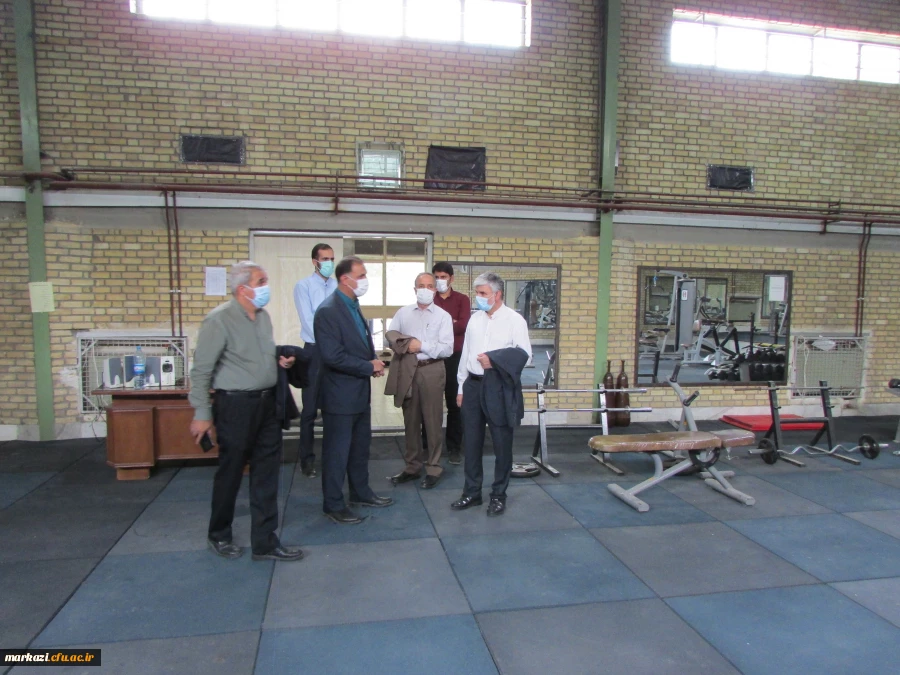 بازدید معاون آموزشی و تحصیلات تکمیلی دانشگاه فرهنگیان از پردیس های دانشگاه فرهنگیان استان مرکزی 9