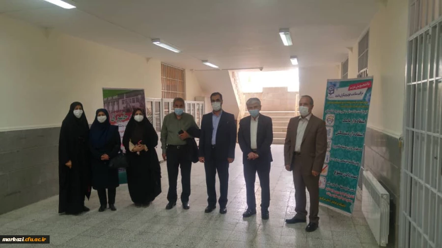 بازدید معاون آموزشی و تحصیلات تکمیلی دانشگاه فرهنگیان از پردیس های دانشگاه فرهنگیان استان مرکزی 12