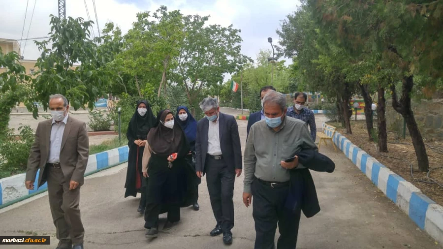بازدید معاون آموزشی و تحصیلات تکمیلی دانشگاه فرهنگیان از پردیس های دانشگاه فرهنگیان استان مرکزی 13