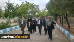 بازدید معاون آموزشی و تحصیلات تکمیلی دانشگاه فرهنگیان از پردیس های دانشگاه فرهنگیان استان مرکزی 14