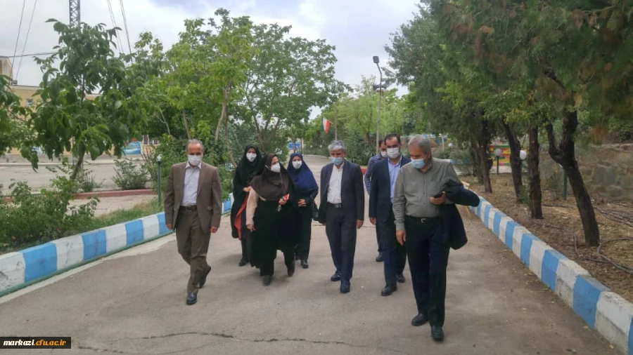 بازدید معاون آموزشی و تحصیلات تکمیلی دانشگاه فرهنگیان از پردیس های دانشگاه فرهنگیان استان مرکزی 14