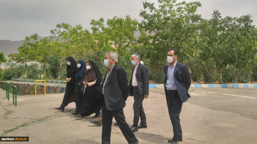 بازدید معاون آموزشی و تحصیلات تکمیلی دانشگاه فرهنگیان از پردیس های دانشگاه فرهنگیان استان مرکزی 15