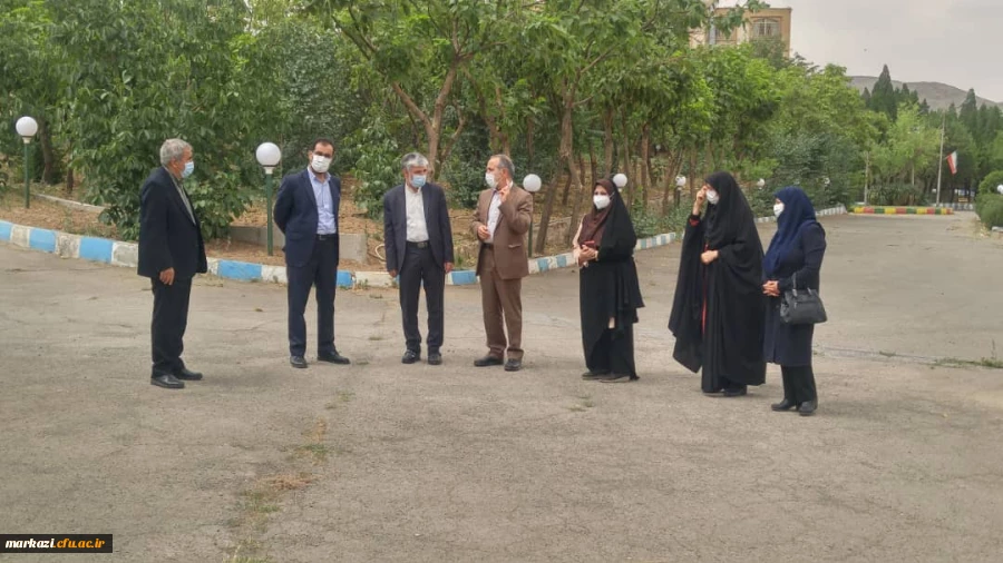 بازدید معاون آموزشی و تحصیلات تکمیلی دانشگاه فرهنگیان از پردیس های دانشگاه فرهنگیان استان مرکزی 16