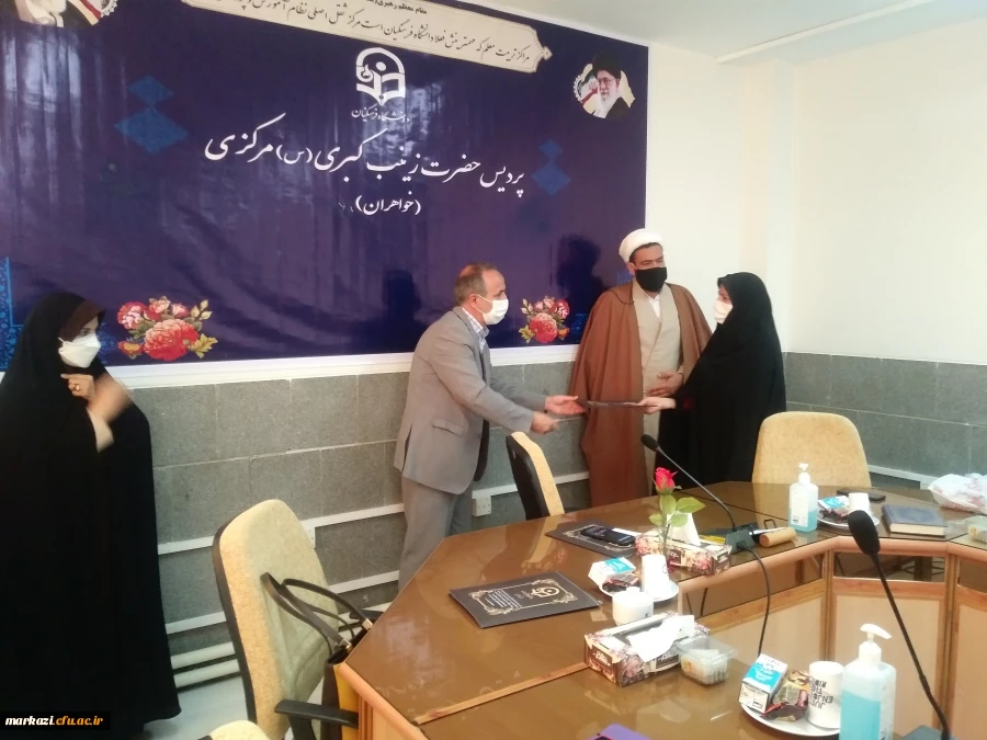 معاون دانشجویی پردیس حضرت زینب کبری معارفه شد 5