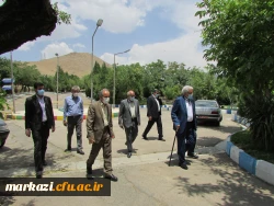 بازدید خیّر نیک اندیش غلامعلی توکلی از دانشگاه فرهنگیان استان مرکزی 3