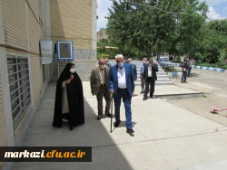 بازدید خیّر نیک اندیش غلامعلی توکلی از دانشگاه فرهنگیان استان مرکزی 4