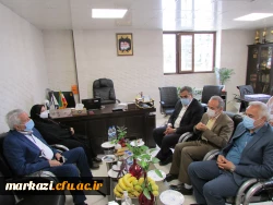 بازدید خیّر نیک اندیش غلامعلی توکلی از دانشگاه فرهنگیان استان مرکزی 6