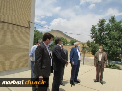 بازدید خیّر نیک اندیش غلامعلی توکلی از دانشگاه فرهنگیان استان مرکزی 9