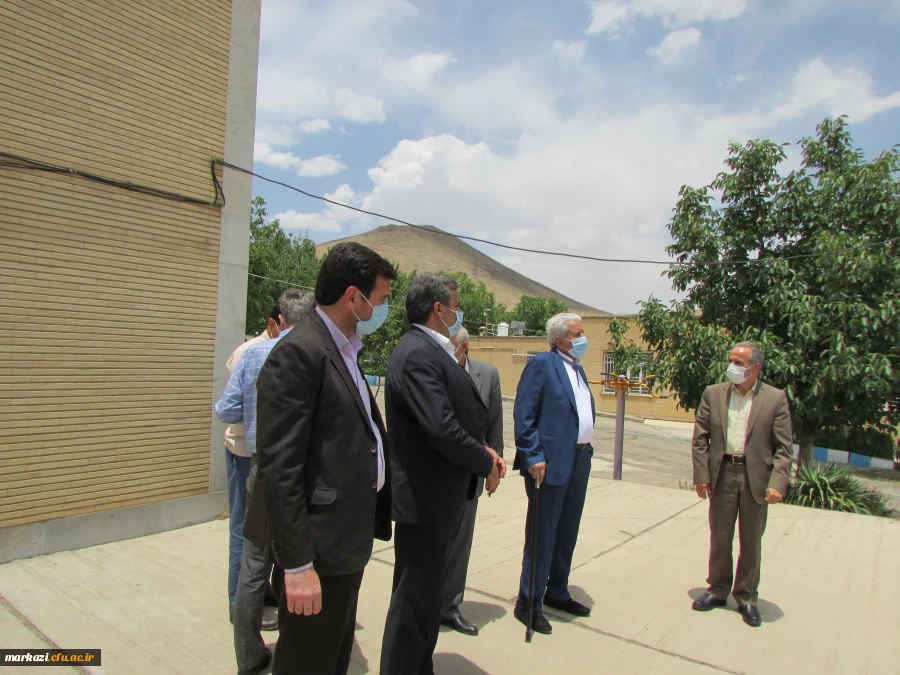 بازدید خیّر نیک اندیش غلامعلی توکلی از دانشگاه فرهنگیان استان مرکزی 9