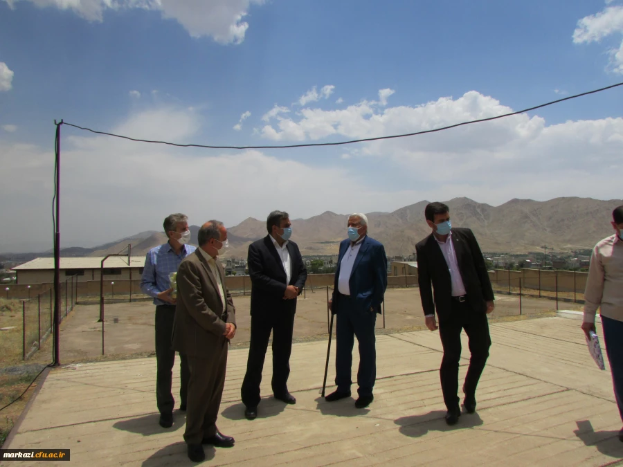 بازدید خیّر نیک اندیش غلامعلی توکلی از دانشگاه فرهنگیان استان مرکزی 10