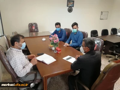 جلسه معاونت دانشجویی با اعضای کانون همیاران سلامت جسم و روان پردیس شهید باهنر برگزار شد