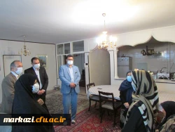 دیدارسرپرست دانشگاه فرهنگیان استان مرکزی با خانواده شهید مدافع سلامت، دکتر غلامحسین نادری 8