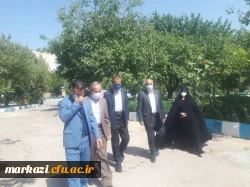 بازدید مدیرکل نوسازی و توسعه و تجهیز مدارس استان مرکزی از پردیس حضرت زینب کبری(س) 4