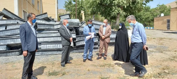 بازدید مدیرکل نوسازی و توسعه و تجهیز مدارس استان مرکزی از پردیس حضرت زینب کبری(س) 5