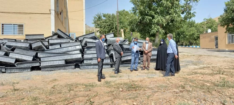 بازدید مدیرکل نوسازی و توسعه و تجهیز مدارس استان مرکزی از پردیس حضرت زینب کبری(س) 6