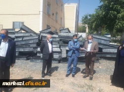 بازدید مدیرکل نوسازی و توسعه و تجهیز مدارس استان مرکزی از پردیس حضرت زینب کبری(س) 7