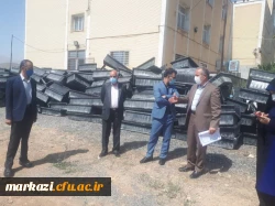 بازدید مدیرکل نوسازی و توسعه و تجهیز مدارس استان مرکزی از پردیس حضرت زینب کبری(س) 8