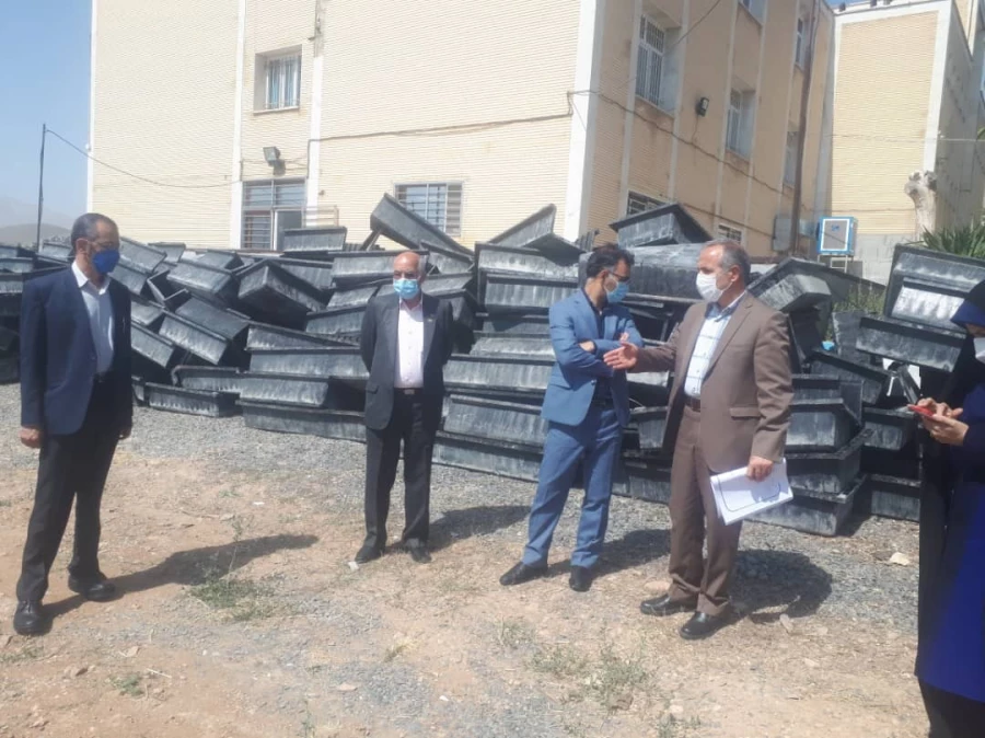 بازدید مدیرکل نوسازی و توسعه و تجهیز مدارس استان مرکزی از پردیس حضرت زینب کبری(س) 8