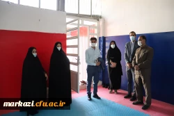 بازدید مدیر کل تربیت بدنی دانشگاه فرهنگیان کشور از پردیس شهید باهنر اراک 3