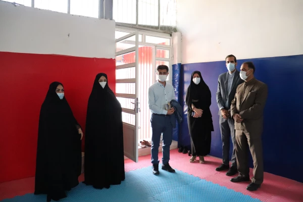 بازدید مدیر کل تربیت بدنی دانشگاه فرهنگیان کشور از پردیس شهید باهنر اراک 3