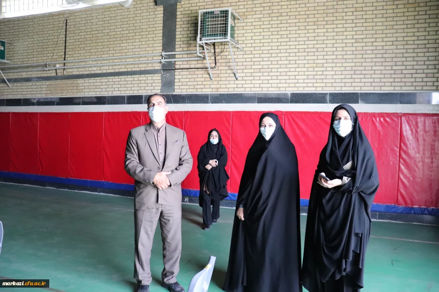 بازدید مدیر کل تربیت بدنی دانشگاه فرهنگیان کشور از پردیس شهید باهنر اراک 5