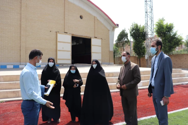 بازدید مدیر کل تربیت بدنی دانشگاه فرهنگیان کشور از پردیس شهید باهنر اراک 6