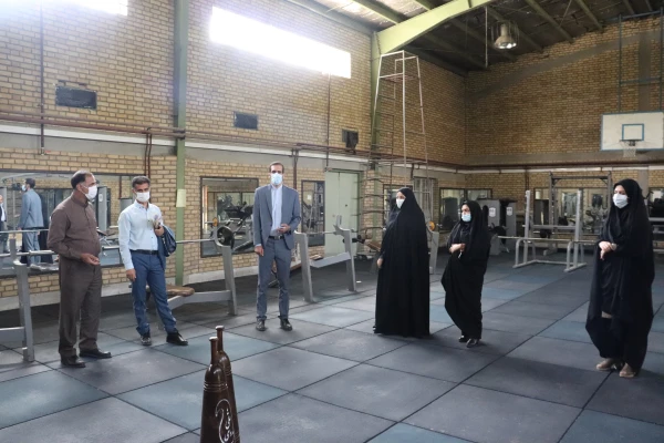 بازدید مدیر کل تربیت بدنی دانشگاه فرهنگیان کشور از پردیس شهید باهنر اراک 7