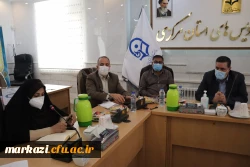 نشست صمیمی رئیس دانشگاه با اعضای هیات علمی پردیس های استان مرکزی 9