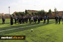 زمین چمن مصنوعی دانشگاه پردیس شهید باهنر اراک افتتاح شد 17