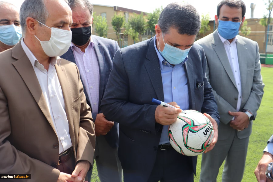 زمین چمن مصنوعی دانشگاه پردیس شهید باهنر اراک افتتاح شد 18