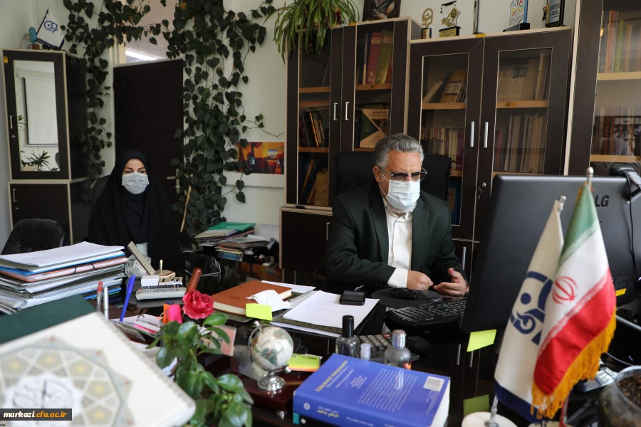 نشست مجازی نحوه شرکت در آزمون پایانی جامع با نیروهای قانون تعیین تکلیف وزارت آموزش و پرورش برگزار شد
 2