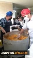 پخت و توزیع غذای نذری توسط دانشگاه فرهنگیان استان مرکزی 8