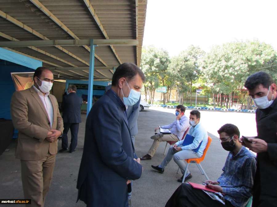 بازدید مدیرکل آموزش و پرورش استان مرکزی از فرآیند مصاحبه آزمون استخدامی سال1400 3